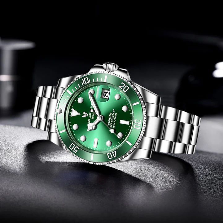 RELOJ TIPO ROLEX SUBMARINER DATE VERDE